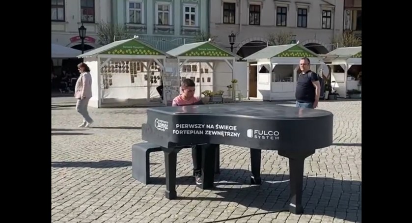 Fortepian znów na cieszyńskim Rynku