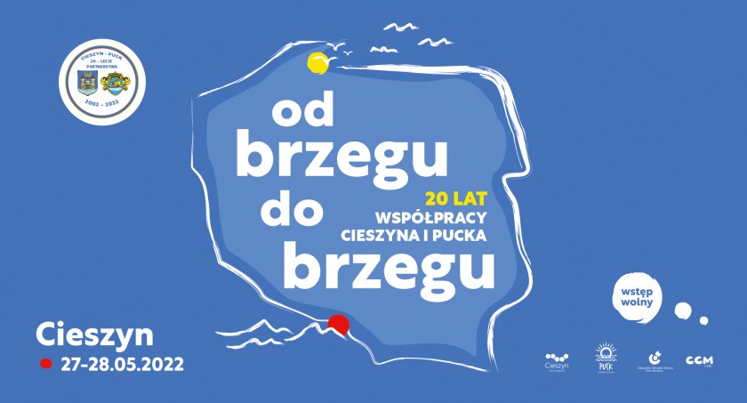 Od brzegu do brzegu - impreza z okazji 20 lat współpracy Cieszyna i Pucka