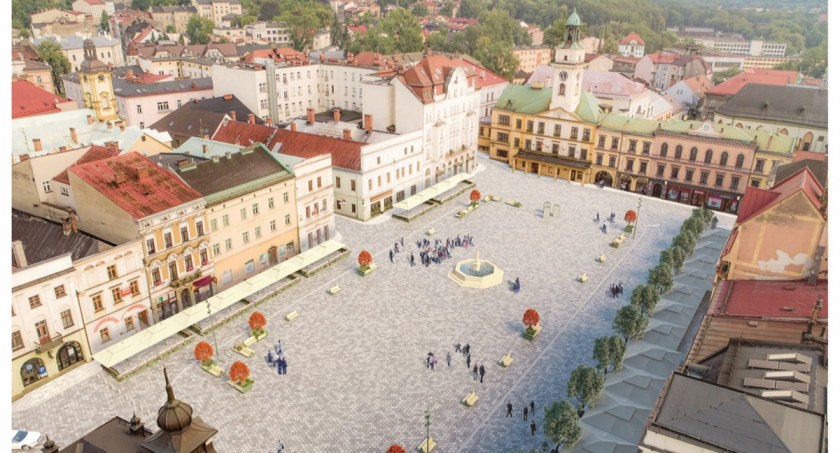 Jak będzie wyglądał Rynek w Cieszynie po remoncie? Zobaczcie wizualizacje