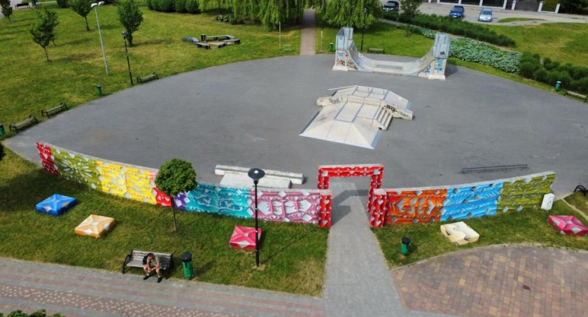 Nowy mural w Czechowicach-Dziedzicach powstał w Parku na Północy