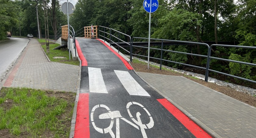 Nowa ścieżka rowerowa w rejonie Jeziora Żywieckiego