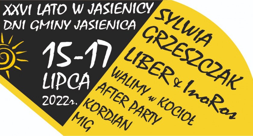 Dni Gminy Jasienica 2022 PROGRAM | Wystąpią: Sylwia Grzeszczak, Liber i InoRos, After Party