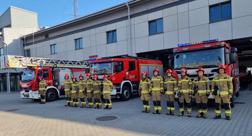 Bielska straż pożarna szuka kandydatów do pracy. Trzeba zdać test sprawnościowy