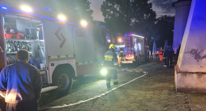 Pożar w domu pomocy społecznej, zginął jeden z pensjonariuszy