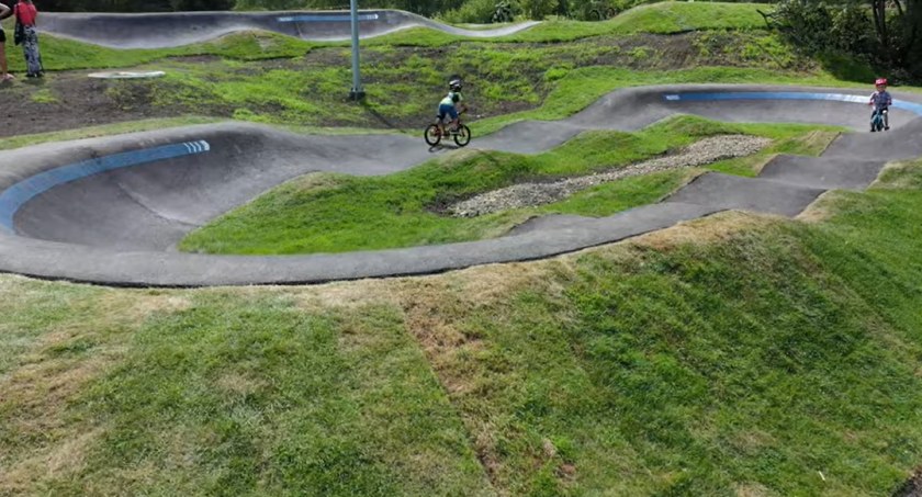 Największy w Beskidach pumptrack otwarto w gminie Lipowa FILM
