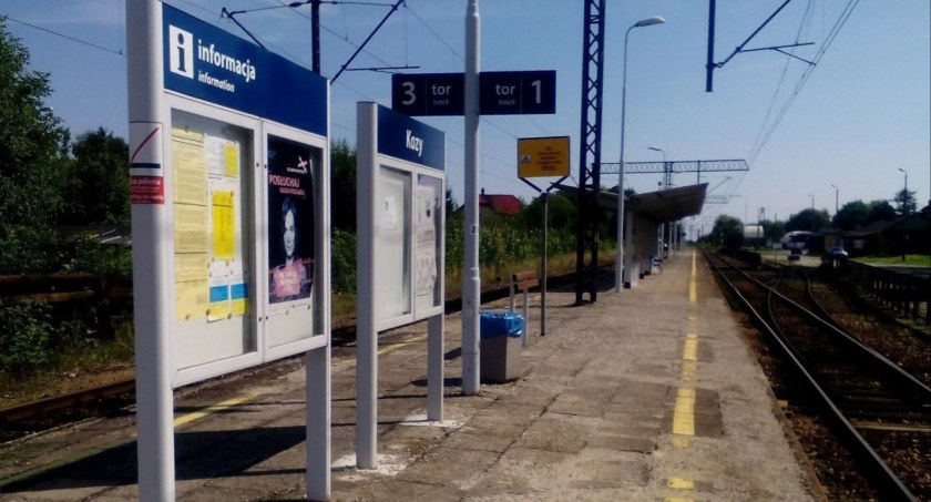 Peron kolejowy w Kozach zostanie wyremontowany
