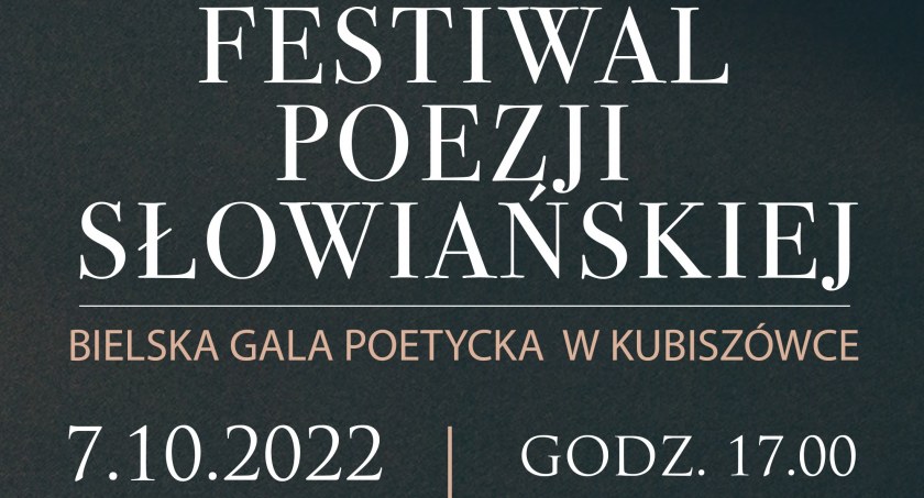Bielska Gala Poetycka w Kubiszówce