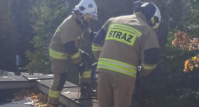 Pierwszy pożar sadzy w tym sezonie | Strażacy apelują o czyszczenie kominów