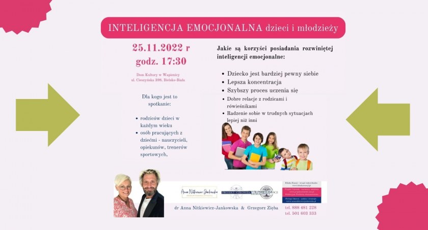 Kolejne z cyklu spotkanie: PROJEKT CZŁOWIEK - INTELIGENCJA EMOCJONALNA DZIECI I MŁODZIEŻY