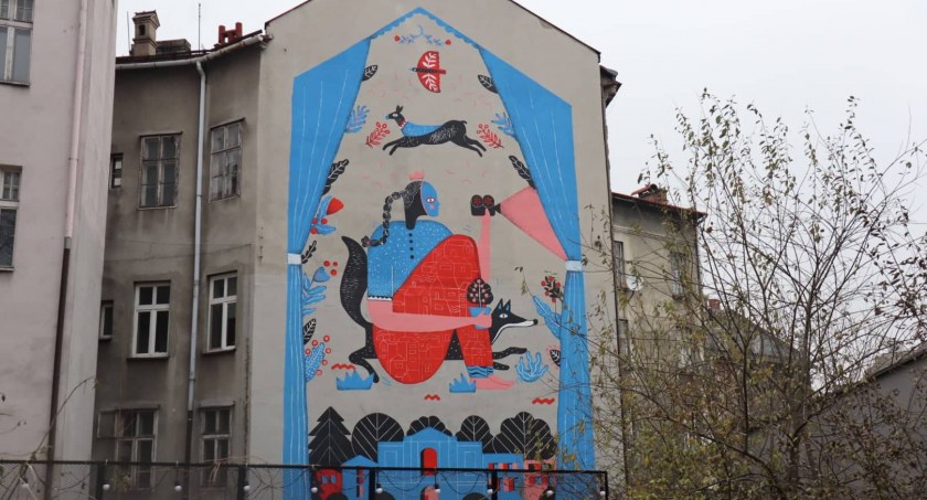 Nowy mural w centrum Bielska-Białej
