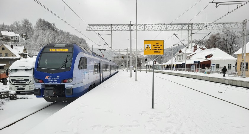 Rekordowy czas przejazdu pociągu Intercity z Katowic do Wisły i Ustronia