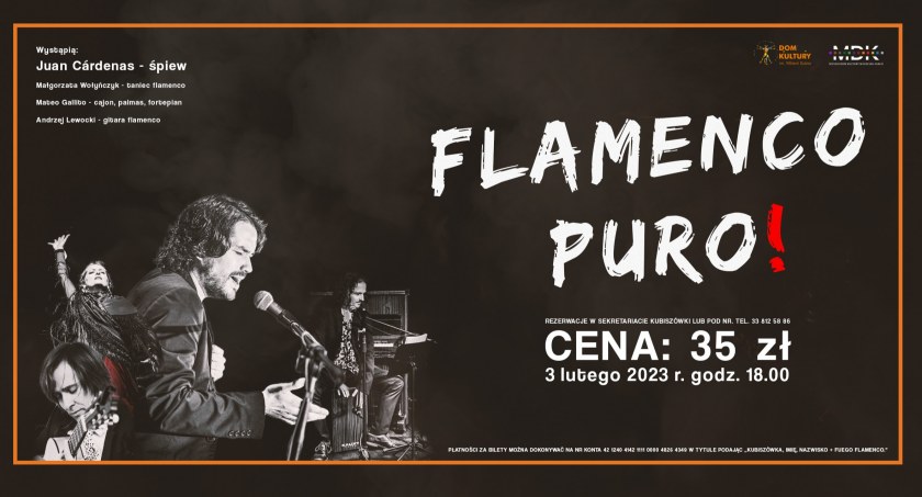 Flamenco Puro! Gorący koncert w Kubiszówce