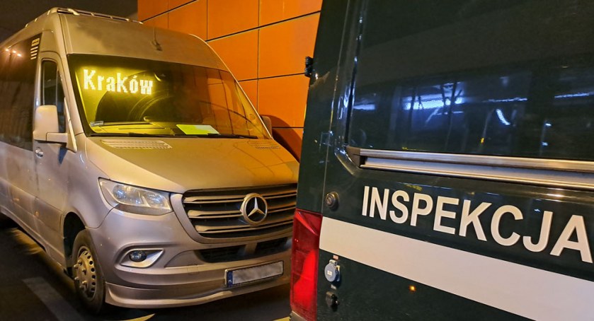 Rażące naruszenia w autobusie kursującym z Bielska-Białej do Krakowa