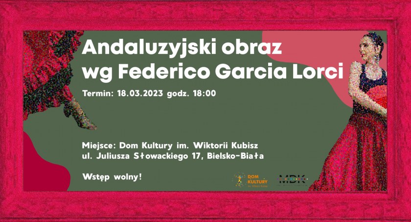 Koncert Flamenco Andaluzyjski Obraz - Pokaz tańca flamenco wzbogacony hiszpańską poezją