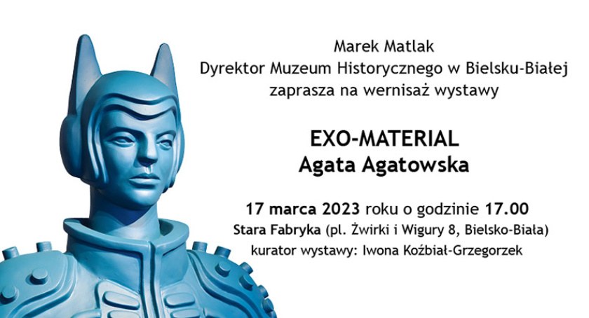 Wernisaż wystawy Exo - Material. Agata Agatowska