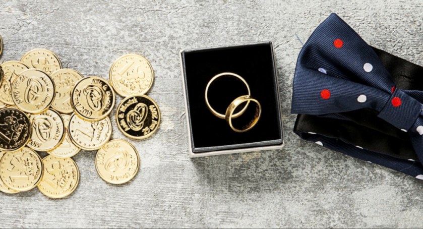Prezent dla gości weselnych – personalizowane monety
