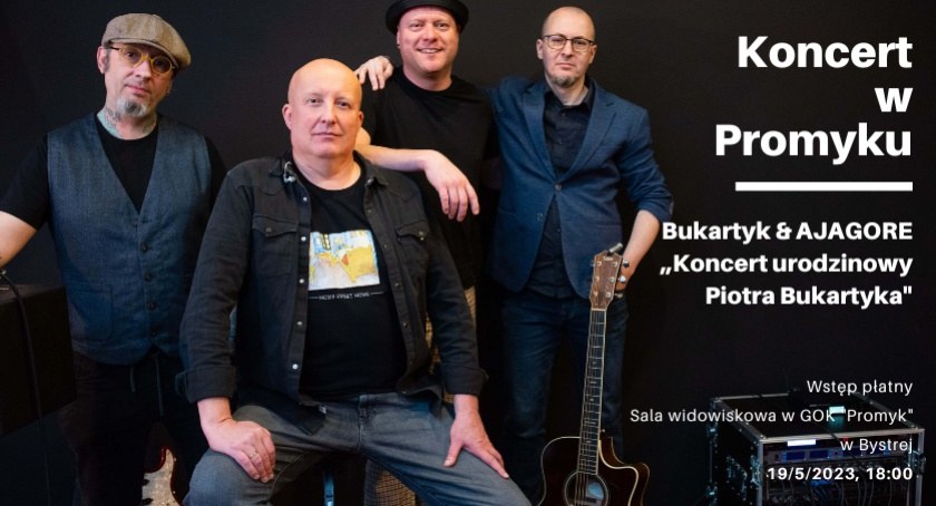 Bukartyk & AJAGORE - Koncert urodzinowy Piotra Bukartyka