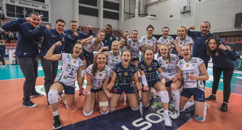 Bielskie siatkarki zagrają o brązowy medal Mistrzostw Polski