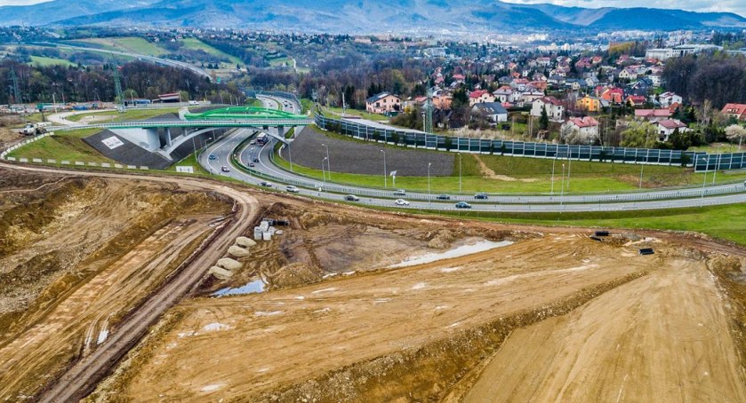 Zakręt idiotów przechodzi do historii. Nowe etapy budowy drogi S1 z Bielska-Białej do Mysłowic