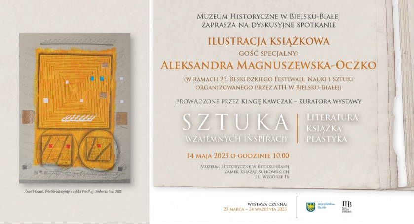Dyskusyjne spotkanie wokół wystawy: ,,Sztuka wzajemnych inspiracji. Literatura – książka – plastyka