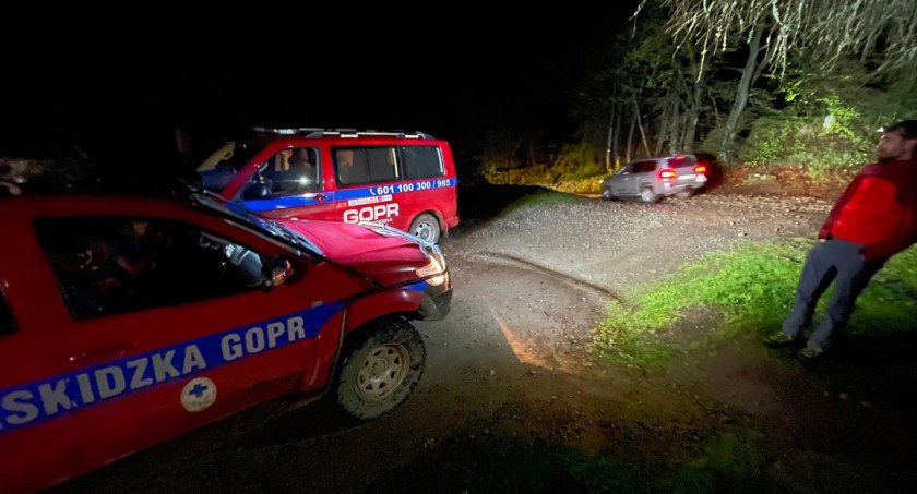 Akcja poszukiwawcza w rejonie Baraniej Góry