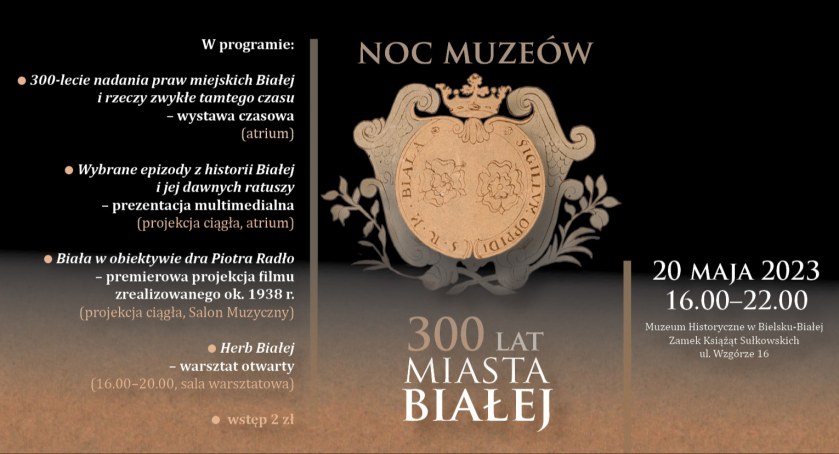 Noc Muzeów ,,300 lat miasta Białej
