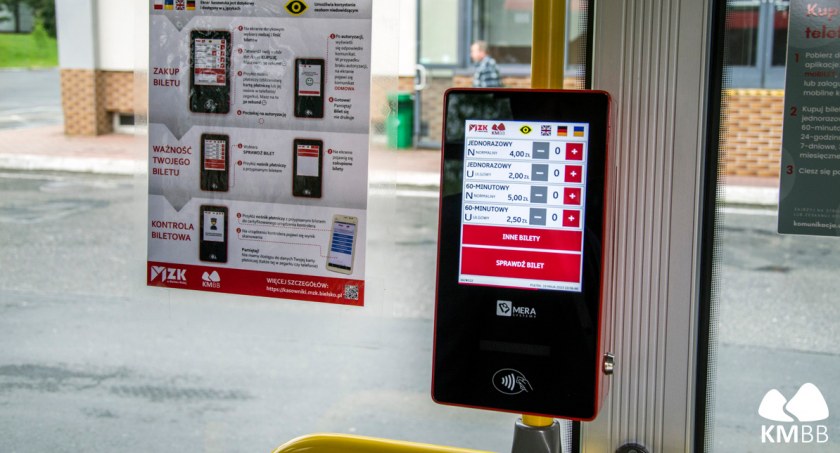 Mobilne kasowniki działają już w autobusach miejskich w Bielsku-Białej