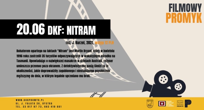 Dyskusyjny Klub Filmowy: Nitram w GOK Promyk w Bystrej