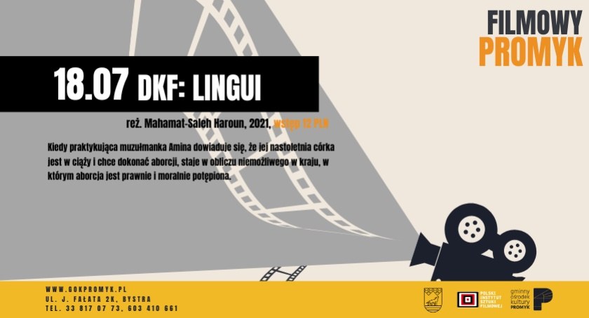 Dyskusyjny Klub Filmowy: Lingui w GOK Promyk w Bystrej