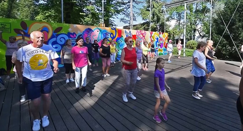 Dzień Dobry BCK, czyli poranne ćwiczenia w Parku Słowackiego | Harmonogram na sierpień