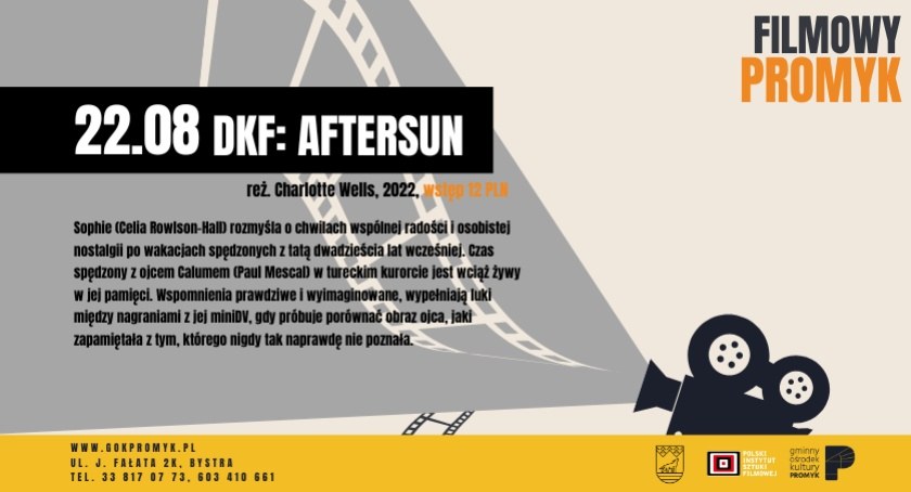 Dyskusyjny Klub Filmowy: Afternus w GOK Promyk w Bystrej