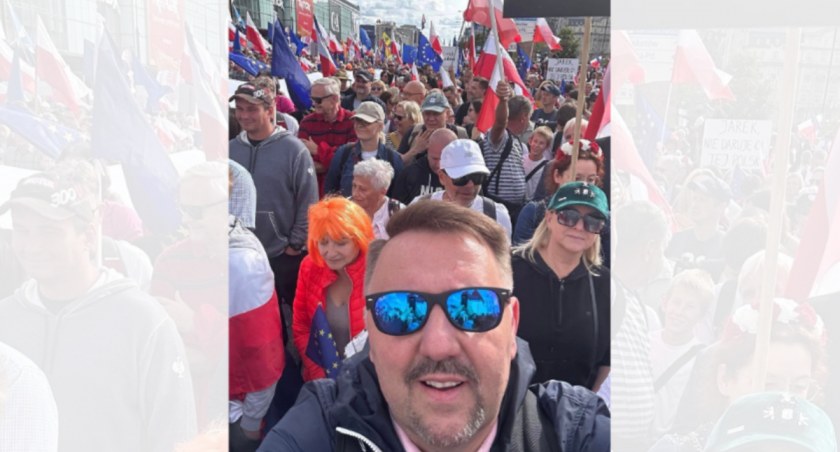 Mieszkańcy Bielska-Białej i Cieszyna wzięli udział w marszu opozycji