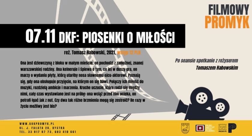 Dyskusyjny Klub Filmowy: Piosenki o miłości | Spotkanie z reżyserem