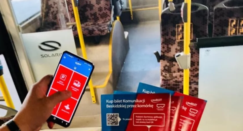 Za przejazd autobusami Komunikacji Beskidzkiej zapłacimy w telefonie