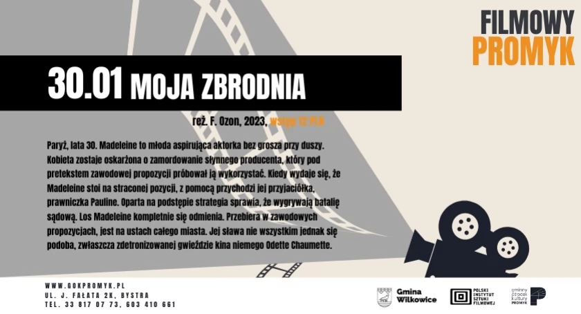 Dyskusyjny Klub Filmowy: Moja zbrodnia