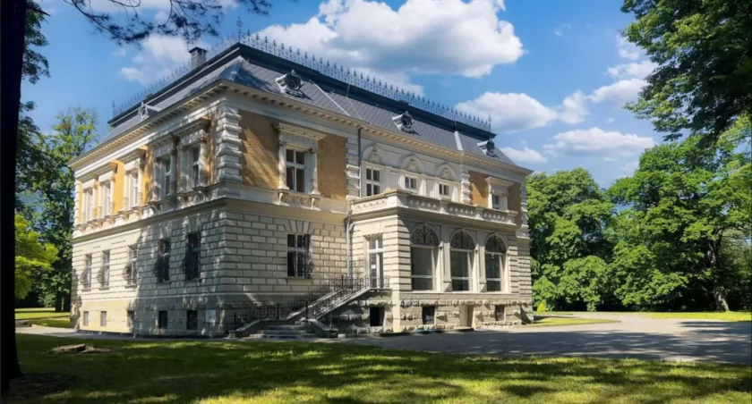 Pałac Zipsera znów wystawiony na sprzedaż | Jest dużo taniej niż w zeszłym roku [FOTO]