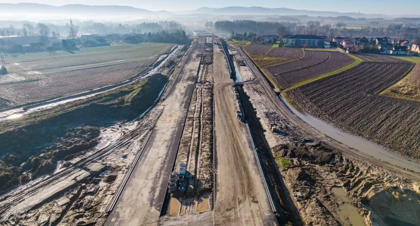 Budowa odcinków drogi S1 Bielsko-Biała - Mysłowice z opóźnieniem