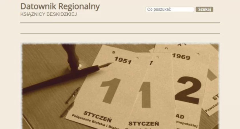 Powstała strona internetowa dla miłośników historii Bielska-Białej i okolic. Datownik Regionalny