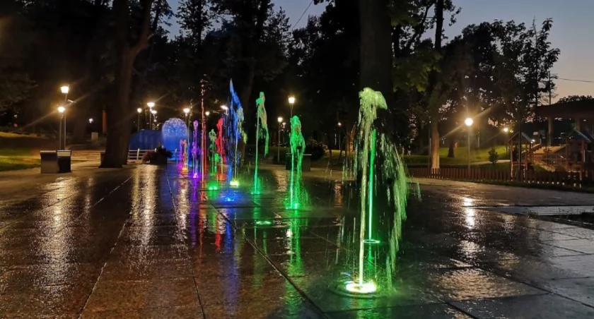Pierwsza bielska fontanna już działa. Znacie wszystkie fontanny w Bielsku-Białej?