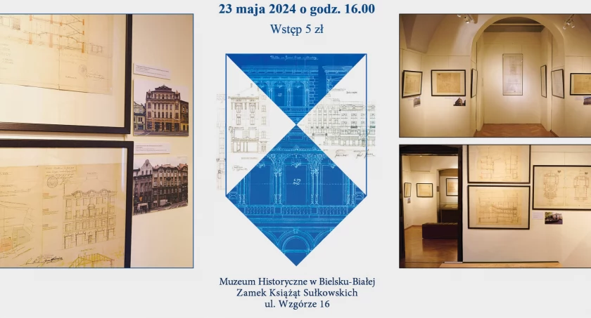 Perły architektury Bielska i Białej w świetle archiwaliów ze zbiorów Wojewódzkiego Konserwatora Zabytków. Oprowadzanie kuratorskie po wystawie