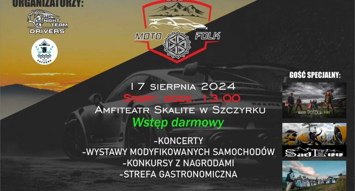 Moto Folk w Szczyrku. Spotkanie motoryzacji z kulturą Beskidów