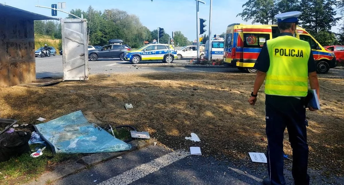 Tragiczny wypadek w Ustroniu. Zginął kierowca pogotowia gazowego