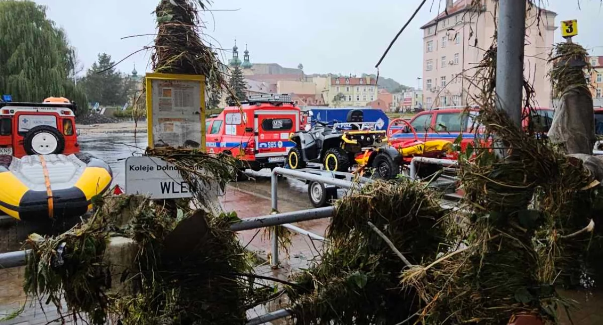 Beskidzcy ratownicy GOPR ruszyli wczoraj na pomoc do Lądka Zdroju i Stronia Śląskiego