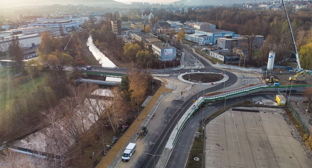 Budowa wiaduktu na ul. Kwiatkowskiego. Miejski Zarząd Dróg w Bielsku-Białej opublikował nowe materiały video