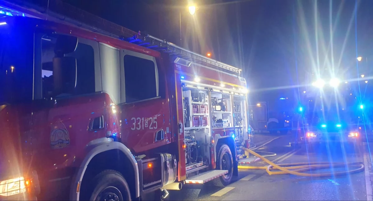 Tragiczny pożar na Złotych Łanach:. Zginęła 76-letnia kobieta