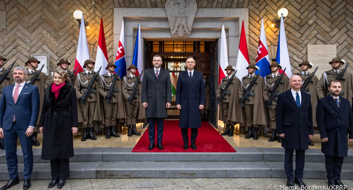 Prezydenci Polski, Czech, Słowacji i Węgier spotkali w Wiśle