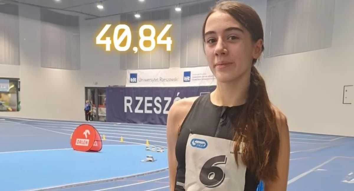 Zosia Pasierbek z Bielska-Białej pobiła 16-letni rekord województwa śląskiego