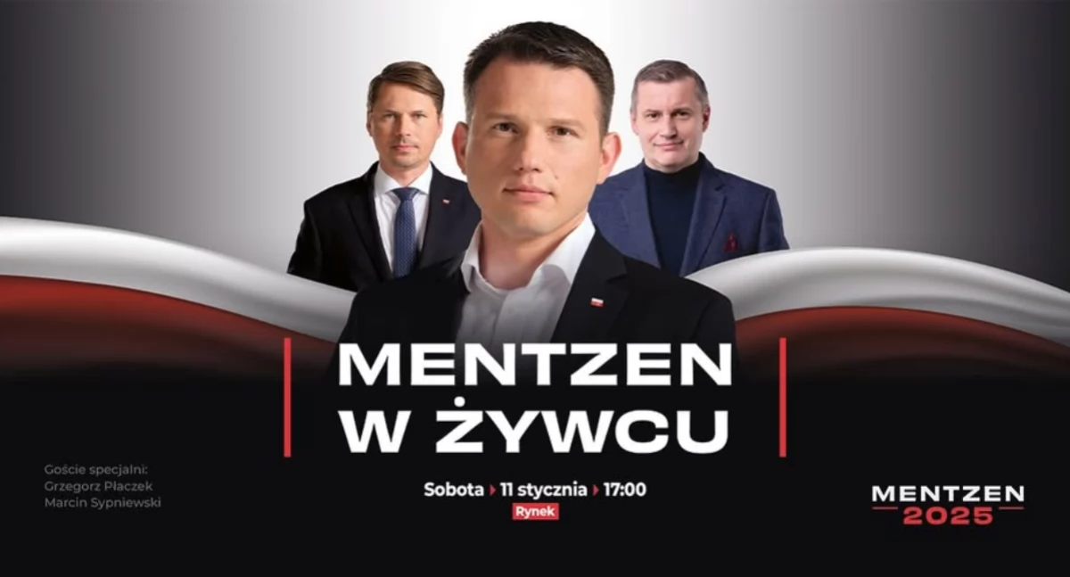 Spotkania wyborcze Sławomira Mentzena w Żywcu i Cieszynie