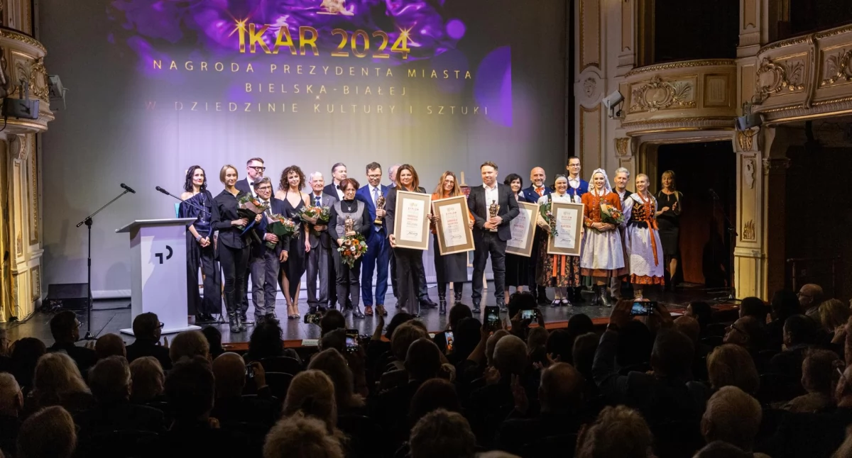 Już po raz 32. Ikary powędrowały do znakomitych twórców bielskiej kultury. Wśród wyróżnionych właściciel Cavatina Hall