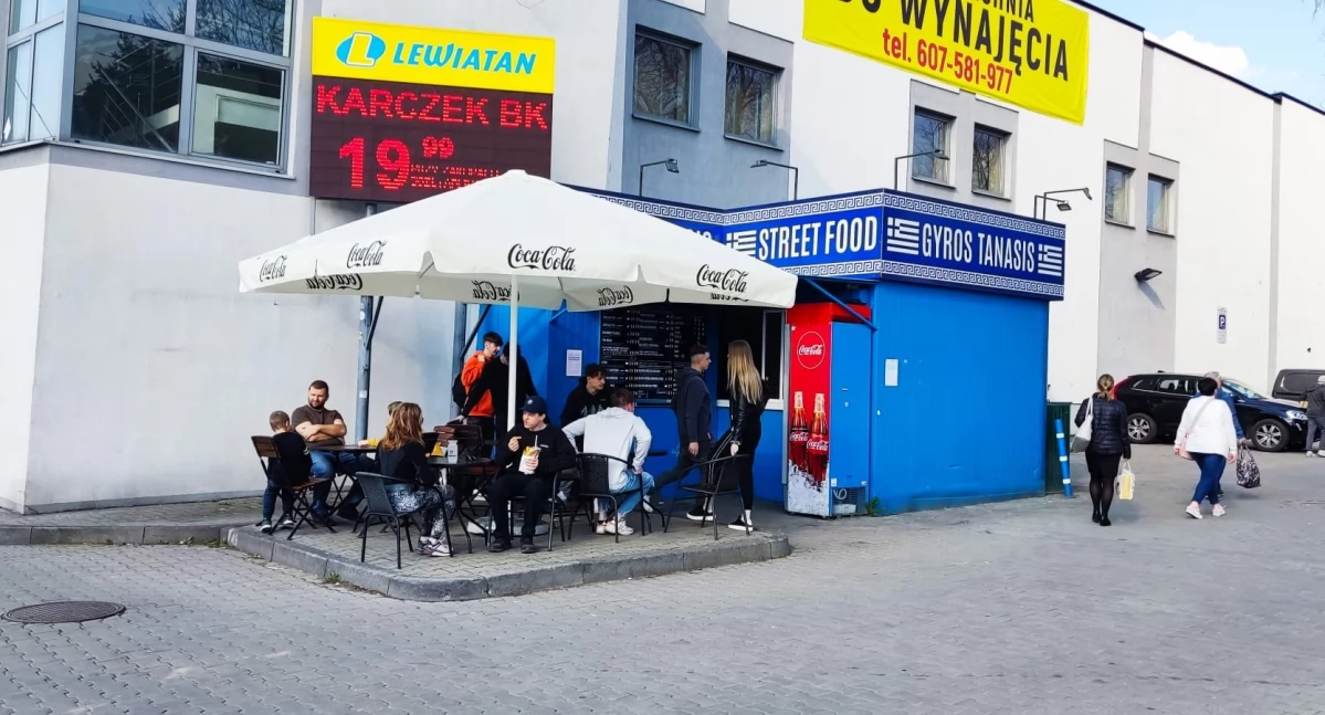 Koniec Gyros Tanasis. Z mapy Bielska-białej znika popularna niebieska budka
